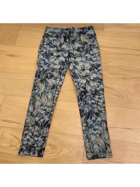 Vero Moda Floral Skinny Jeans Women’s XS/S Blue Multi Print